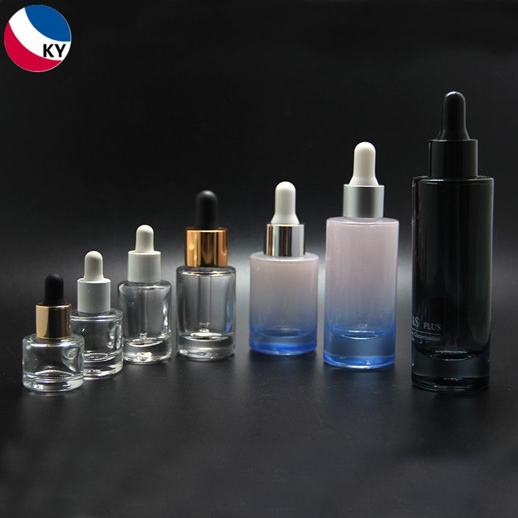 5ml 8ml 10ml 15ml 20ml 30ml 50ml Thick Bottom Serum Glass Dropper Bottle Cosmetic Packaging