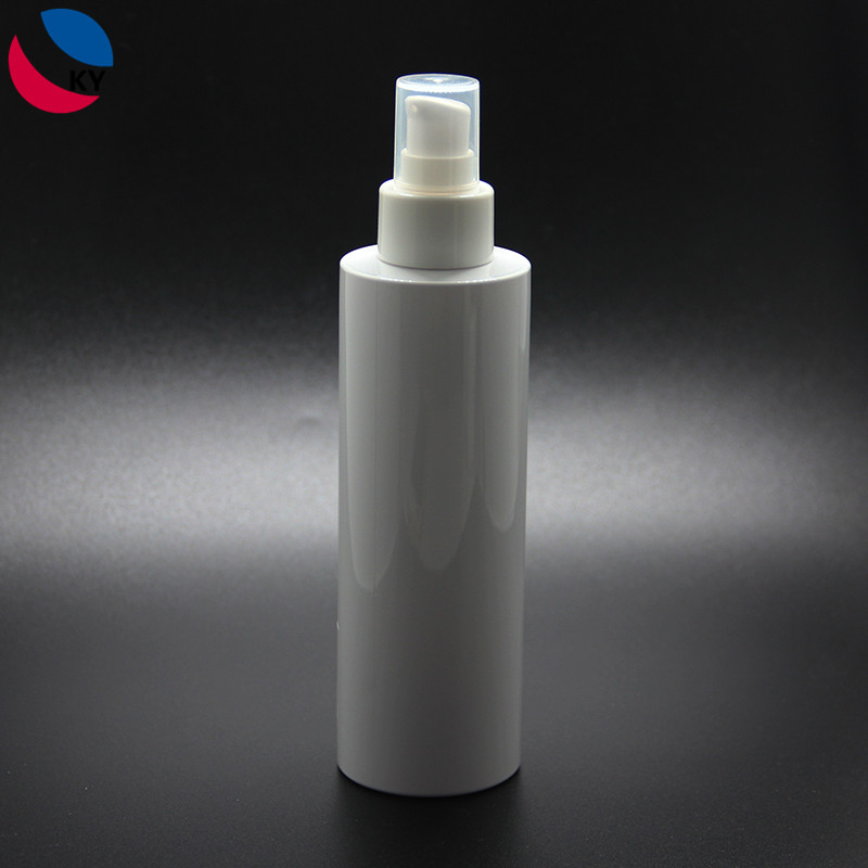 200ml White PET Plastic Pump Bottle Body Care Cream Bottle Container Liquid Lotion Bottle