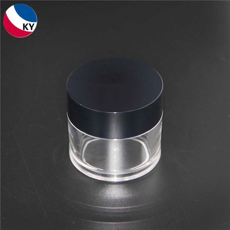 15g 30g 50g PET Face Cream Transparent Color Plastic Pump Bottle Plastic Face Cream Jar For Cosmetic Container 